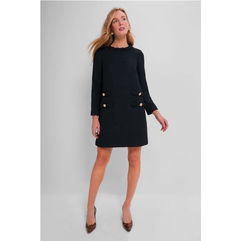 TUCKERNUCK
Black Tweed Long Sleeve Jackie Dress - Picture 13 of 13